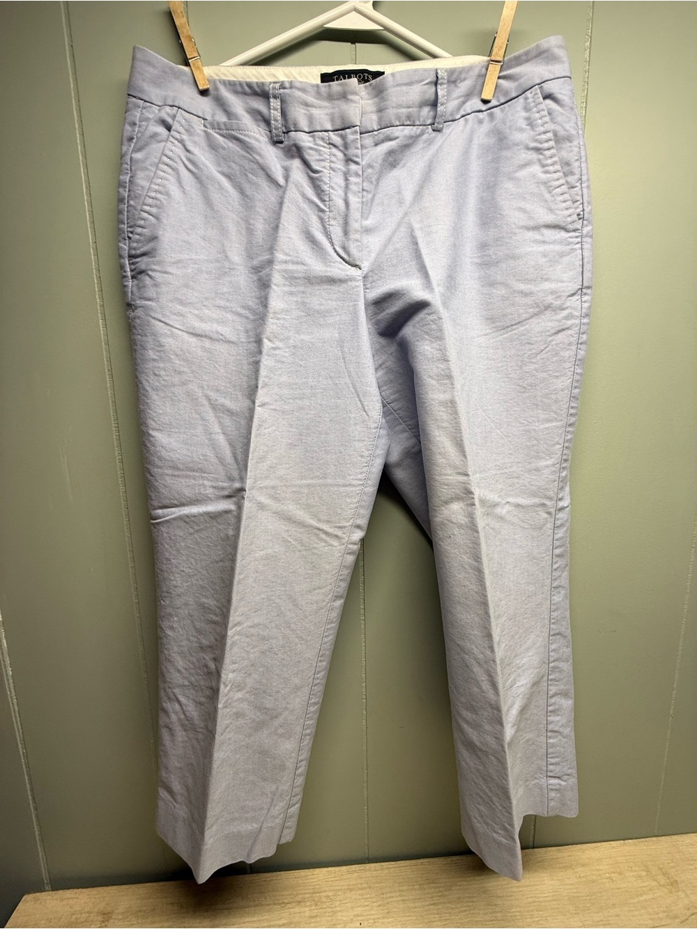 Talbots Light Blue Capris